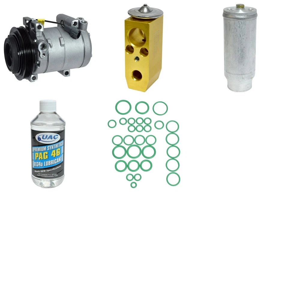 Kit de compressor AC UAC para 1998-2001 Subaru Impreza - Imagem 1 de 1