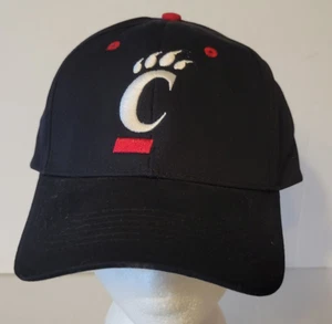 Cincinnati Bearcats Ajustable Rojo Negro Sombrero Gorra Cautivador Tocado NCAA (NUEVO) - Imagen 1 de 12
