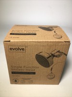 evolve single function showerhead