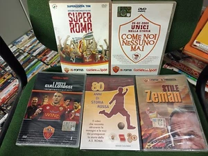 DVD AS ROMA SUPER COME NOI NESSUNO MAI MITI GIALLOROSSI 80 ANNI STORIA ZEMAN M - Imagen 1 de 6