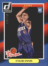2014-15 (SUNS) Donruss The Rookies Press Proofs Purple #23 Tyler Ennis