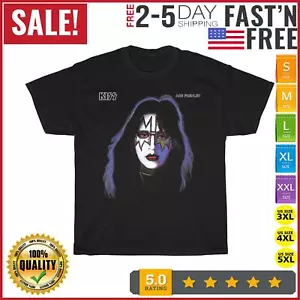 KISS 1978 Ace Frehley Vintage T Shirt Men Fashion 2023 Women T Shirt Short NEW - Picture 1 of 9