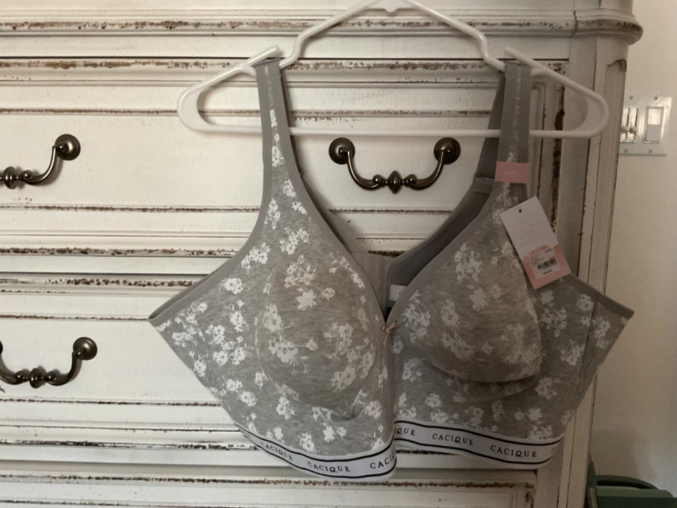 Copa suave gris CACIQUE cobertura completa 50DD  Foto 1 de 1