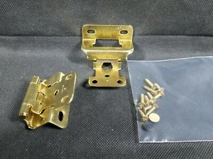 Posten 26x Liberty selbstschließend Einsatz Scharnier Antik Gold Stil neu mit Schrauben - Bild 1 von 8