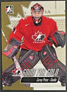 Carey Price 2007 ITG Going For Gold World Juniors #1 - Picture 1 of 2
