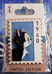 Disney DEC Pin - Stamp 1940 Figaro - LE 250 Pinocchio Cat Kitty - Bild 1 von 1
