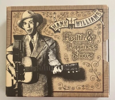 Hank Williams 2 CD Box Set Health & Happiness Shows MINT - Image 1 of 2