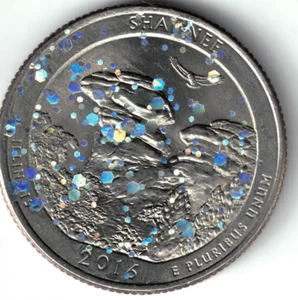 USA - 2016P - Washington ¼ $ - Shawnee - Sparkly! - #20631 - Picture 1 of 2