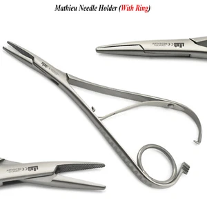Mathieu Needle Holder Orthodontic Ligature Forceps Stainless Steel Lab Tools CE - Bild 1 von 3