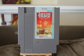 Iron Tank: The Invasion NES vintage Original authentic Nintendo 1985 Tested work