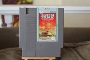 Iron Tank: The Invasion NES vintage Original authentic Nintendo 1985 Tested work - Foto 1 di 2