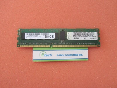 00D5034 - Lenovo 8GB 1Rx4 1.5V PC3-14900 DDR3 1866 MHz ECC RDIMM, OPTION 00D5032 - Image 1 of 2