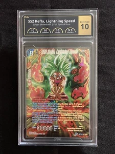 Dragon Ball Card Game-SS2 Kefla, lightning speed SPR PRISTINE 10 - Bild 1 von 1