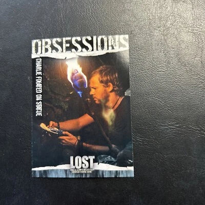 J4c Lost Revelations 2006 Inkworks #67 Charlie Obsessions Dominic Monaghan - Imagem 1 de 2