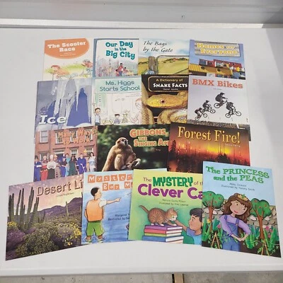 Grade 2 Rigby, Level J - Lot of 15 - Leveled Readers Guided Reading Books HMH ~ - Image 1 of 4