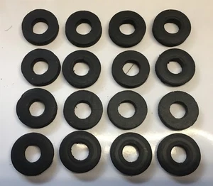 1937-1959 Chevy GMC truck SHACKLE 604 RUBBER SPACERS set of 16 - Picture 1 of 3