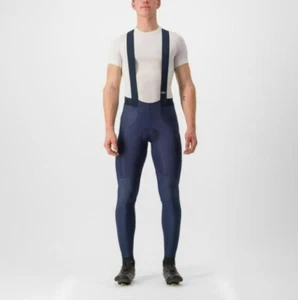 CYCLING BIBTIGHT: CASTELLI SORPASSO RoS BIBTIGHT BLUE - Picture 1 of 8