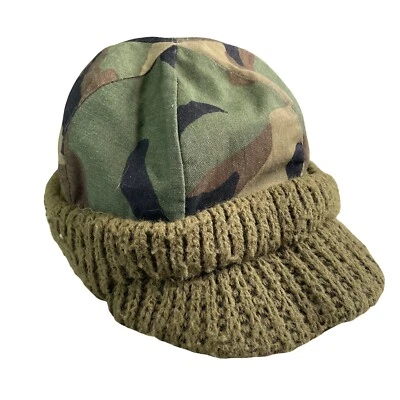 Gorro Camuflaje Reversible Ala de Caza Gorra Trampero De Colección Thinsulate Woodland Foto 1 de 4