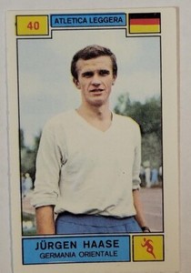1969-70 Panini Campioni dello Sport Album Stickers #40 Jurgen haas Germany