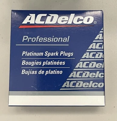 Juego de 4 bujías AC Delco 41-902 Platinum para Chevrolet GMC Cadillac Pontiac Foto 1 de 2