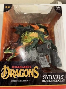 McFarlane Toys - McFarlane Dragons - Series 8 - Sybaris (Berserker Clan) NEW - Picture 1 of 9
