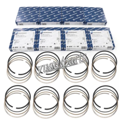 Juego de 8 anillos de pistón STD Φ84,5 mm para Audi S4 A6 C6 A8 4,2 L VW Touareg 06E198151B Foto 1 de 4