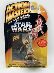Figura Die Cast Luke Skywalker 1994 Star Wars Action Masters con tarjeta coleccionable - Imagen 1 de 4