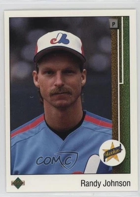 1989 Upper Deck Randy Johnson #25 Rookie RC HOF - Image 1 of 3