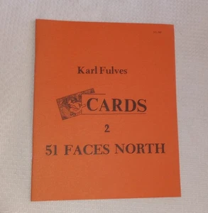 Karl Fulves Cards 2 51 Faces North Card Magic Open Prediction Curry Ed Marlo Oop - Picture 1 of 4