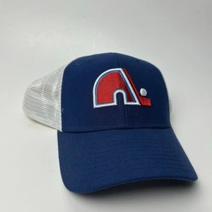 Gorra Quebec Nordiques Trucker Snapback Reebok NHL Retro Vintage Hockey - Imagen 1 de 5