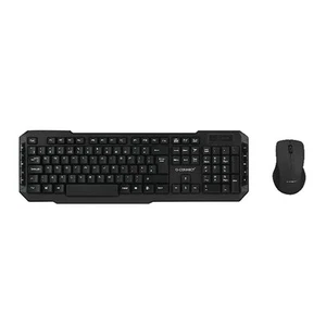 Q-Connect Black Wireless Keyboard/Mouse KF15397 - Bild 1 von 7