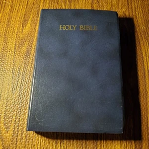 Holy Bible New King James Version 1982 Thomas Nelson Illustrated Red Words - Picture 1 of 9