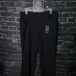 State & Liberty Mens 40x32 Black Performance Tech Pant - Picture 1 of 11