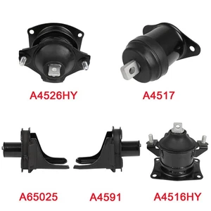 5Pcs Engine Motor Mount Fits Honda 2003 2004 2005 2006 2007 Accord L4 2.4L AT - Picture 1 of 9