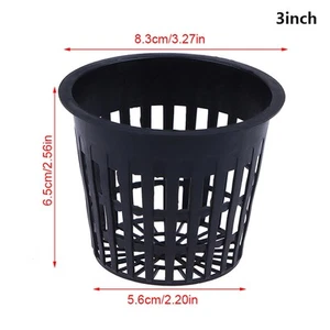 10Pcs 2/3 Inch Grow Hydroponics Cups Planting Soilless Colonization Basket* - Picture 1 of 14