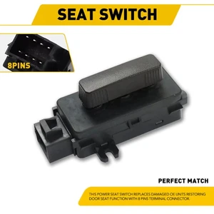 Interruptor de control eléctrico de asiento para Chevy Silverado Suburban GMC Sierra Yukon 14685293 - Imagen 1 de 16