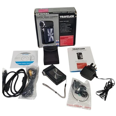 Vintage TRAVELER HD Digital Video Camera 5MP 8X Digital Zoom DV5000 - Image 1 of 4