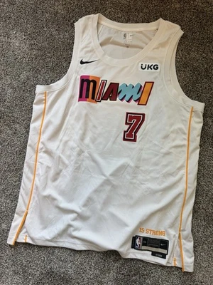 Camiseta Nike Swingman Miami Heat Kyle Lowry City Edition nova com etiquetas tamanho XXL (56) - Imagem 1 de 2