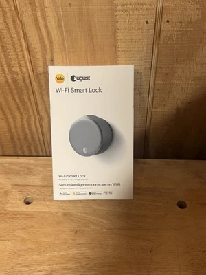 Yale August Home, Silver Wi-Fi Connected Smart Keyless Electronic Door Lock - Image 1 of 2