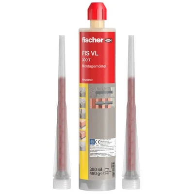 Fischer Montagemörtel FIS VL 300 T Injektionsmörtel Verbundmörtel 300 ml - Bild 1 von 4