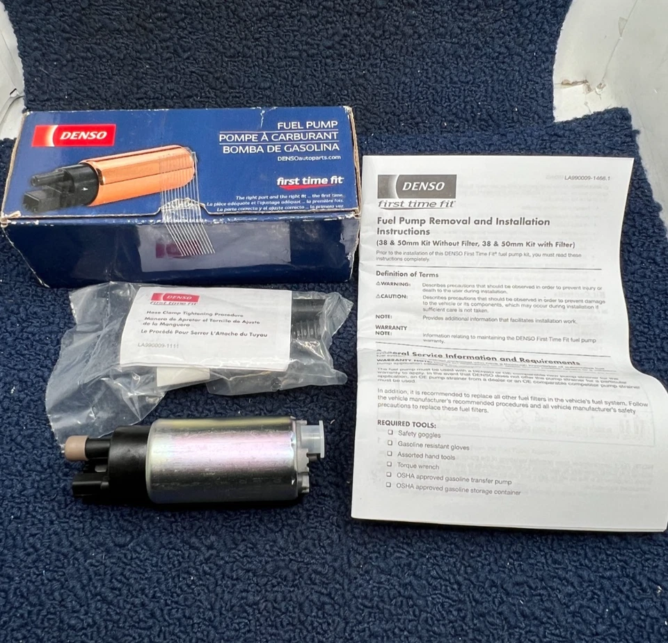 Denso 951-0004: Electric Fuel Pump For Acura CL Honda Accord Isuzu Oasis - Image 1 of 4