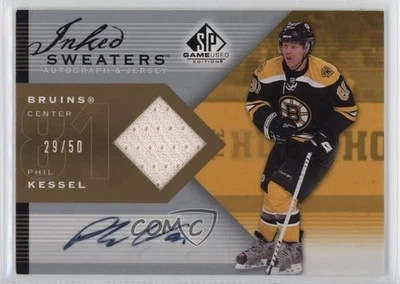 2007-08 SP Game Used Edition Inked Sweaters /50 Phil Kessel #IS-PK Auto - Image 1 of 2