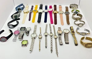 WATCH LOT 30 Watches Total Untested for Repair Parts or Resell SOLD AS IS! - Picture 1 of 12