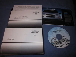 2006 CHEVROLET UPLANDER OWNERS MANUAL OWNER'S SET + CD - Picture 1 of 1