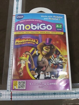 Mobigo madagascar 3 Europe's most wanted learning game 4-7 YEARS - Image 1 of 4