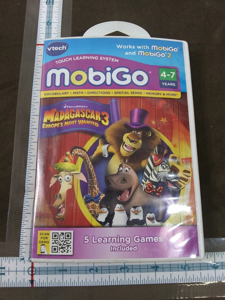 Mobigo madagascar 3 Europe's most wanted learning game 4-7 YEARS - Image 1 of 4