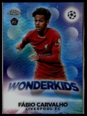 2022-23 Topps Chrome UEFA Club Competitions #W-8 Fábio Carvalho Wonderkids - Image 1 of 2