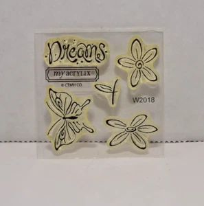 Close to my Heart My Acrylix Petite Perks W2018 Premium Clear Cling Stamps - Bild 1 von 7