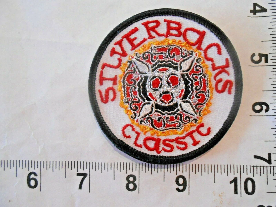 Martial Arts Embroidered Sew On Uniform Patch Silverbacks Classic  FREE shipping - Image 1 of 1