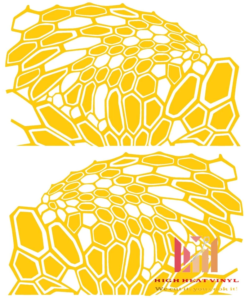 Высокотемпературный виниловый трафарет для огнестрельного оружия Duracoat 10 x 12 дюймов - стиль Kryptek 2 - Изображение 1 из 4